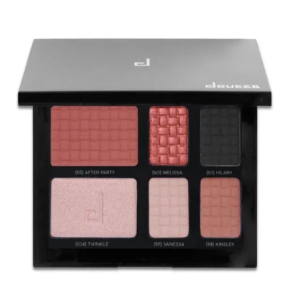 Doucce Pink and Black Eyeshadow Palette/NEW - Picture 1 of 3